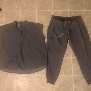 Figs graphite scrub set L/LP